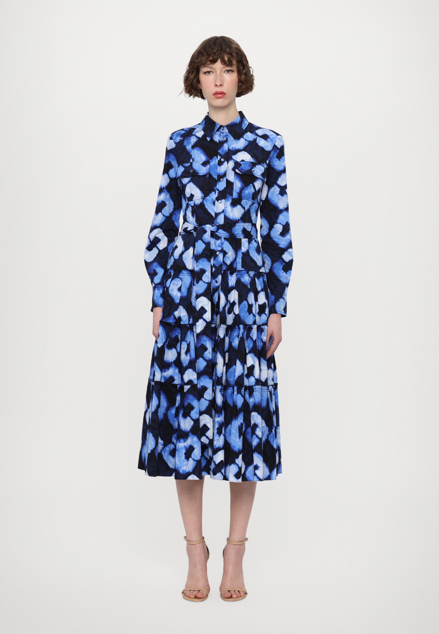Robe Diane Von Furstenberg - Taille 2-4 (XS) - Couleur Ivoire Brun Doré - Neuf Jamais Porté