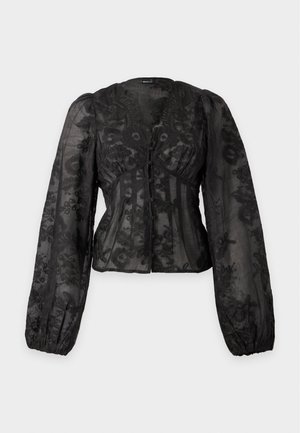 Gina Tricot, SHAPED  - Μπλούζα - black