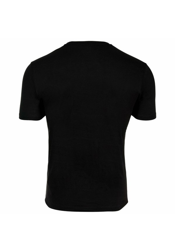 Basic T-shirt - schwarz blau weiß4