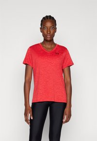 Under Armour TECH TWIST - Sportska majica - racer red/black