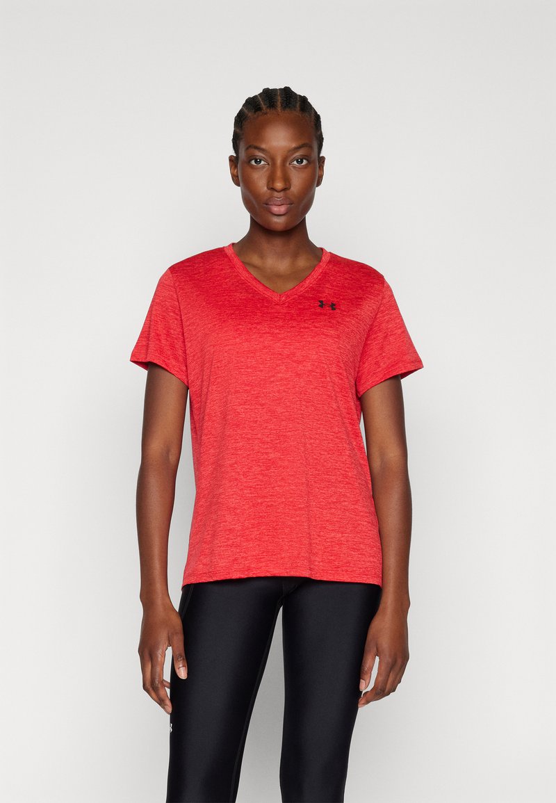 Under Armour TECH TWIST - Sportska majica - racer red/black