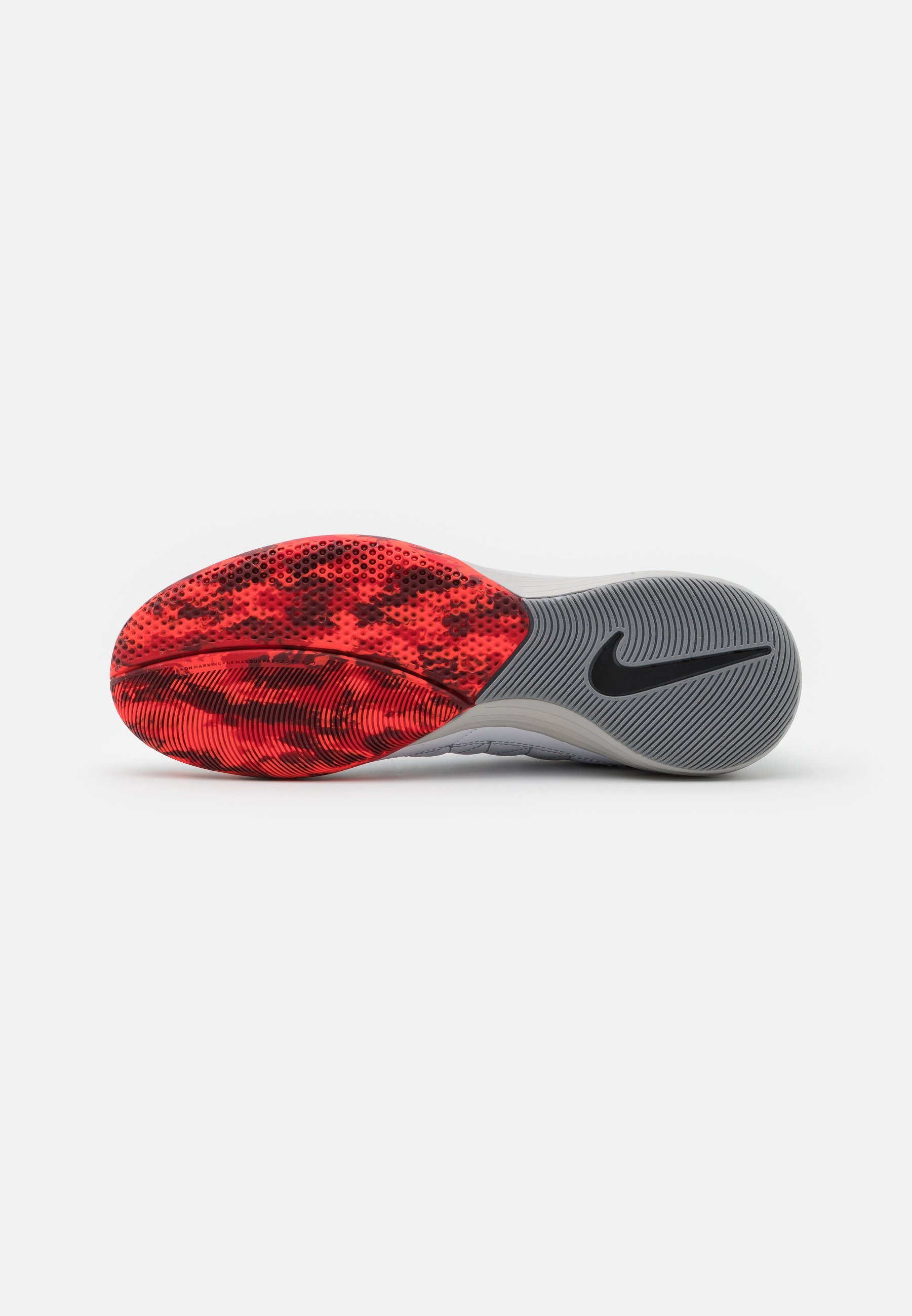 Nike Performance LUNARGATO II - Botas de fútbol sin tacos -  white/black/bright crimson/grey fog/blanco - Zalando.es