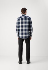 Tommy Jeans CHECK SHIRT - Camicia - dark night navy