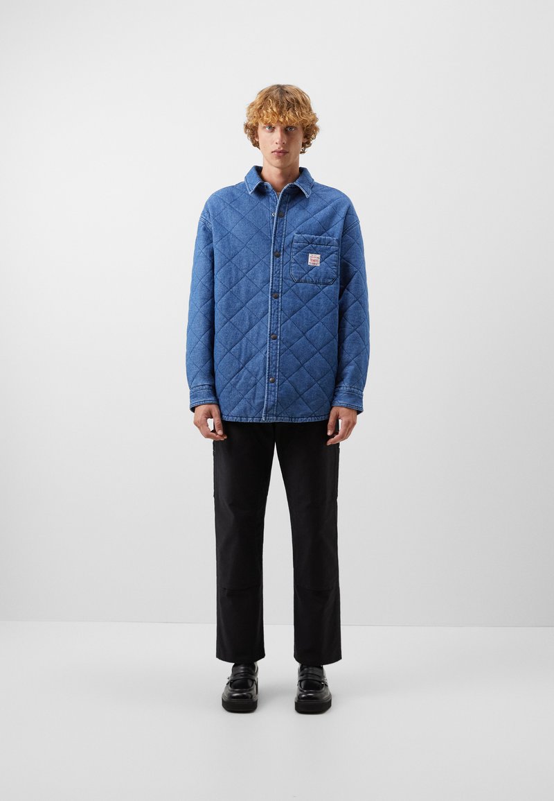 Levi's® Workwear PARKSIDE OVERSHIRT - Kerge jope - t3 mt ow - doom ston