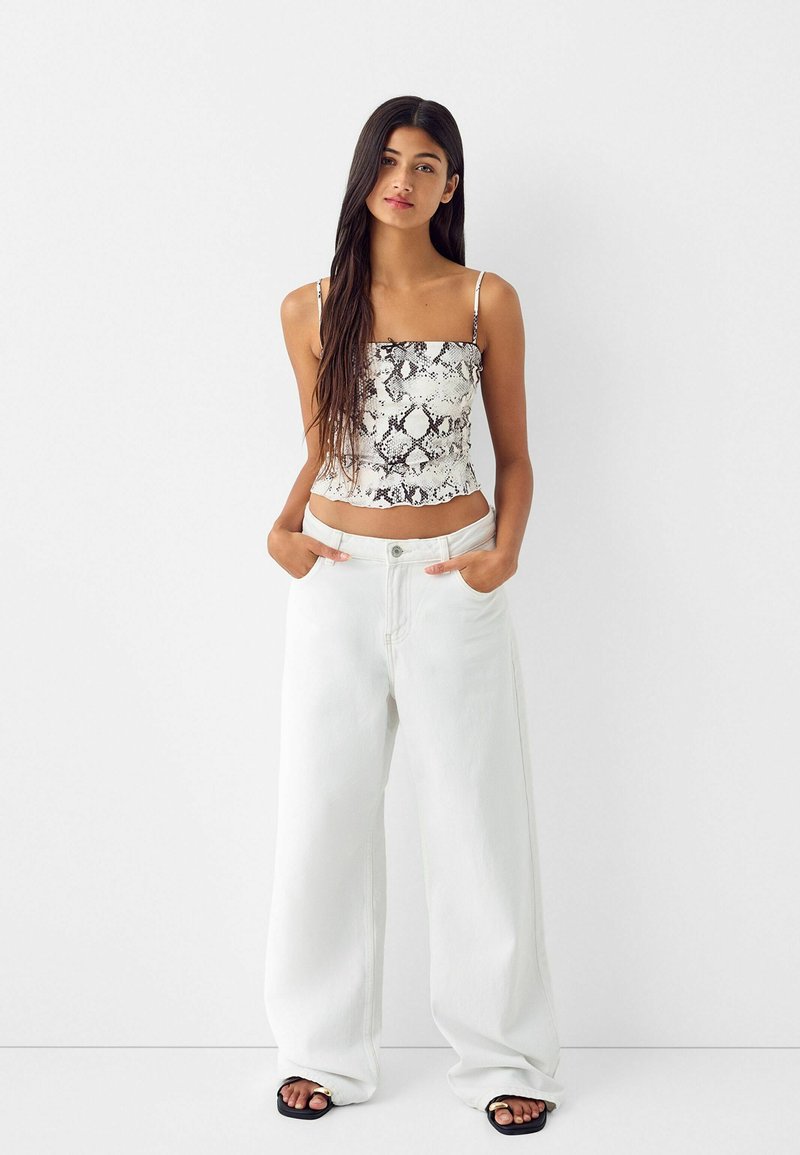 Bershka Top wit Bershka Top wit