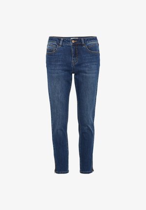 Cream JOSEFINE 7/8 - Tapered-Farkut - ottawa dark medium blue denim