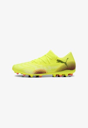 FUTURE 8 MATCH MG - Futbola apavi, cieta zeme - yellow alert black sun struck