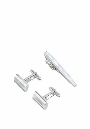 SIGNATURE SET - Manschettenknopf - silver tone