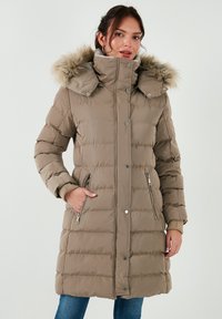 LELA Žieminis paltas - dark beige