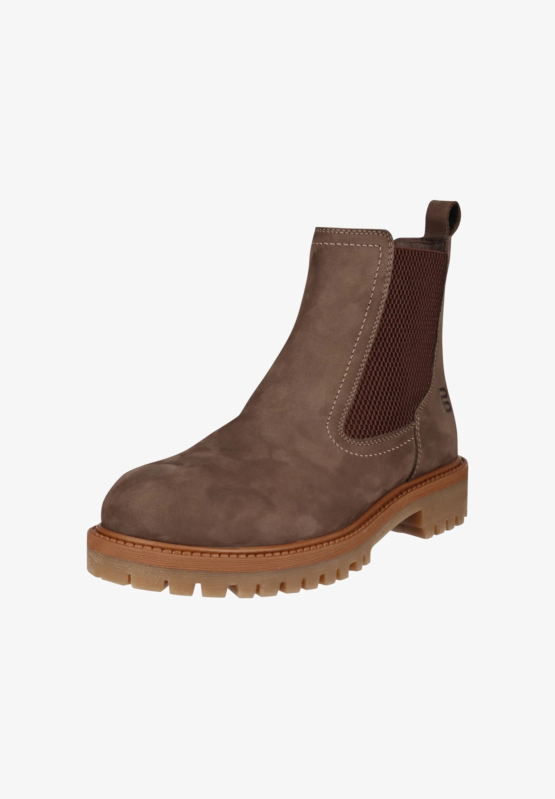 Stivali Chelsea Tamaris Donna 1-25427-41 - Con Plantare Touchit E Tacco 30 Mm - Pelle Scamosciata Urbana