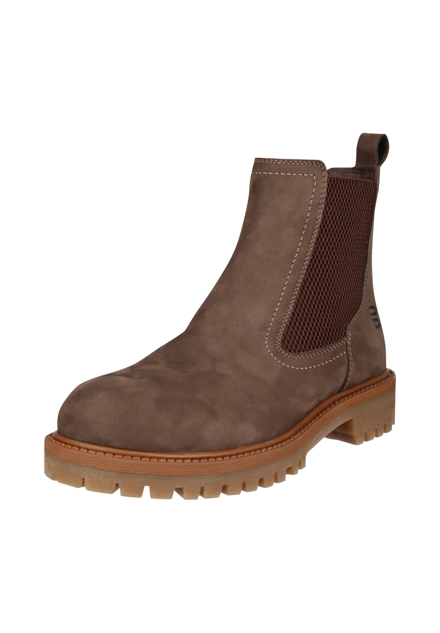 Stivali Chelsea Tamaris Donna 1-25427-41 - Con Plantare Touchit E Tacco 30 Mm - Pelle Scamosciata Urbana