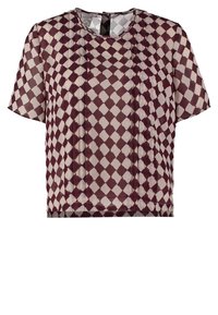 Baum und Pferdgarten Blus - dark red