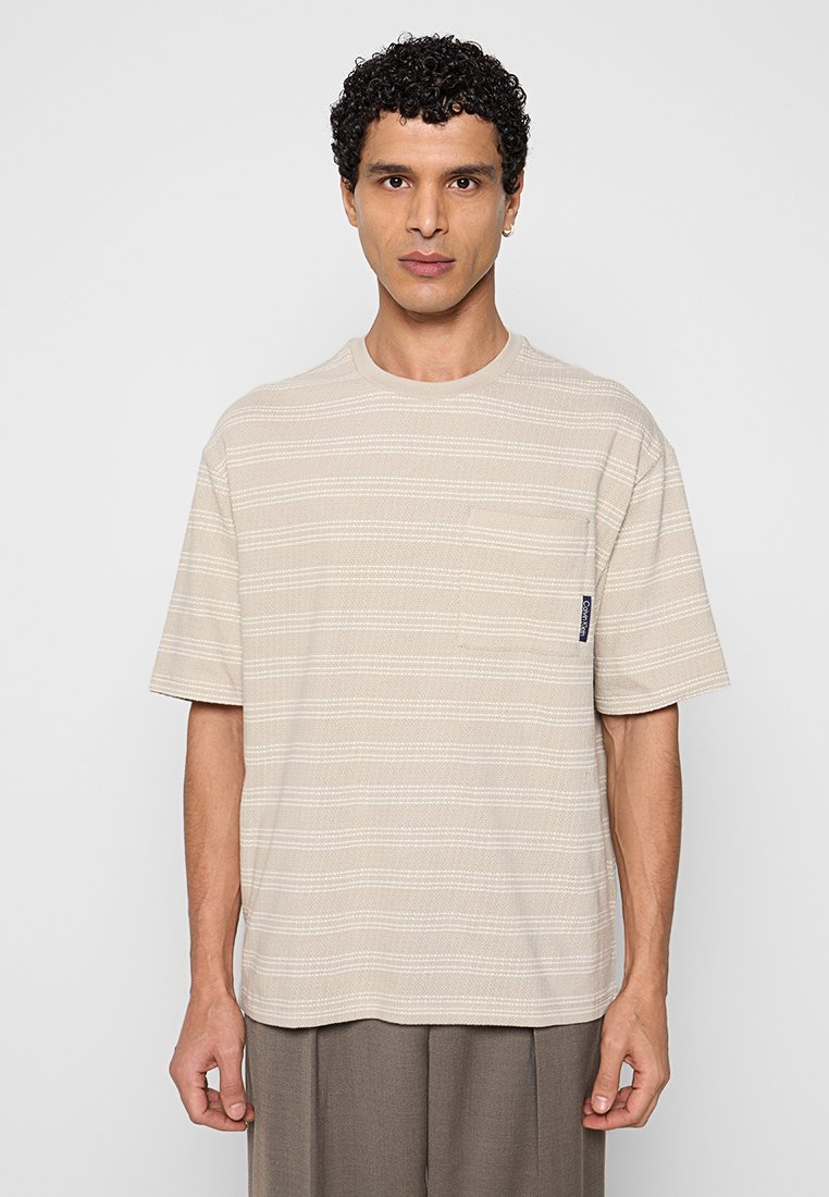 Calvin Klein Jeans T-shirt print taupe