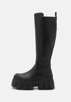 GOSPHER STRETCH BOOT - Platform boots - black