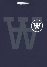WOOD WOOD OLA TONAL LOGO KIDS UNISEX - Triko s potiskem - navy