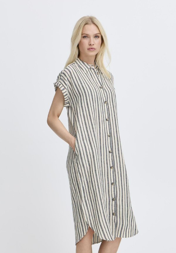 BYAlakka - Blusenkleid - rainy day stripe mix