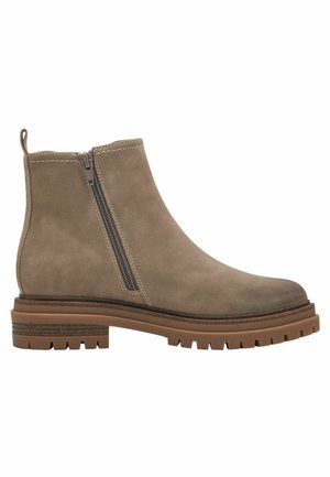 CHELSEA - Platform ankle boots - taupe