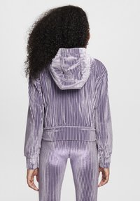 Nike Sportswear COZY - Vetoketjullinen college - dark raisin taupe grey