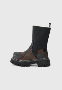 APOCALYPSE - Platform ankle boots - black