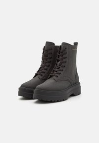 Tommy Hilfiger Bottines à plateau - black