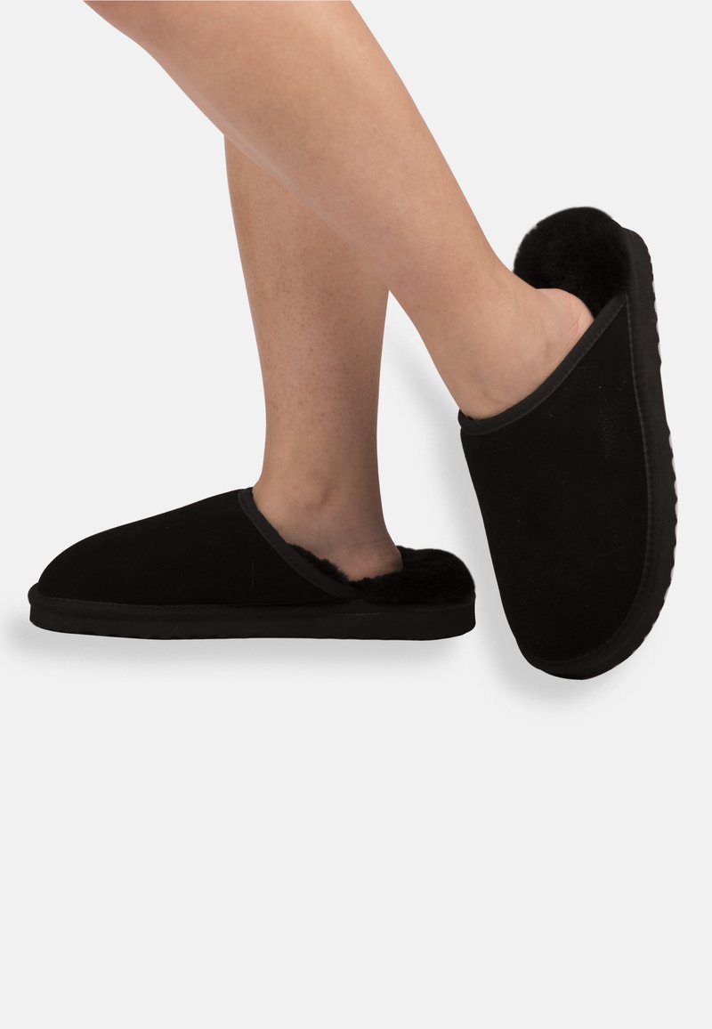 AUS WOOLI AUSTRALIA Slippers black Zalando