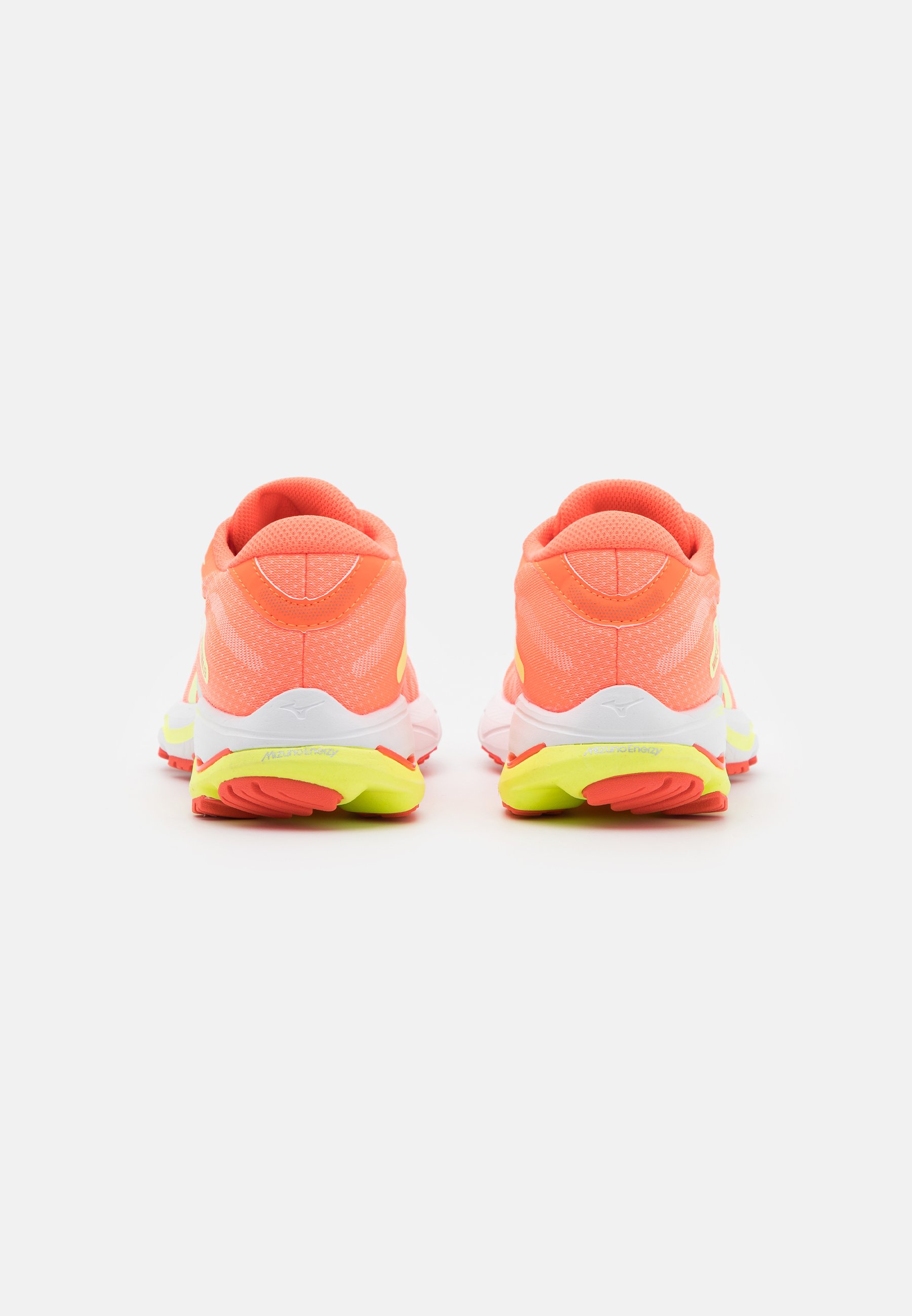 Mizuno WAVE ULTIMA 13 - Neutralios pronacijos bėgimo bateliai - neon  flame/silver/neo lime/koralų - Zalando.lt