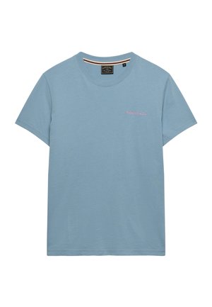 Superdry & Co, SUPERDRY ESSENTIAL COMPANY LOGO EMBROIDERED T-SHIRT.. - T-Shirt basic - china blue pink