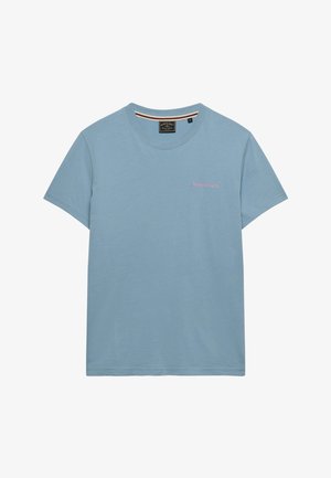 Superdry & Co, SUPERDRY ESSENTIAL COMPANY LOGO EMBROIDERED T-SHIRT.. - T-Shirt basic - china blue pink