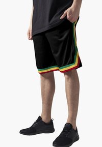 Urban Classics STRIPES  - Trainingsbroek - black, yellow