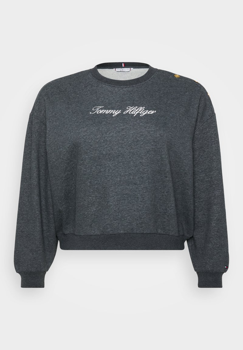 Tommy Hilfiger Curve Sweater donkergrijs