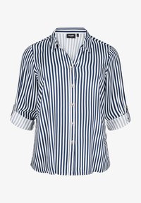 Unselected, navy b. w. white