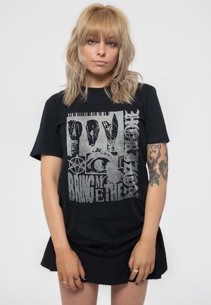 Paradiso Clothing BRING ME THE HORIZON BUG LOGO - Print T-shirt - black