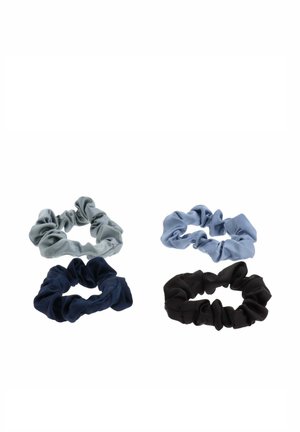 4 PACK ELASTICO DI SCRUNCHIES - Hair Styling Accessory - blu