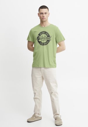 BH3Pack - Print T-shirt - black stone mix green eye