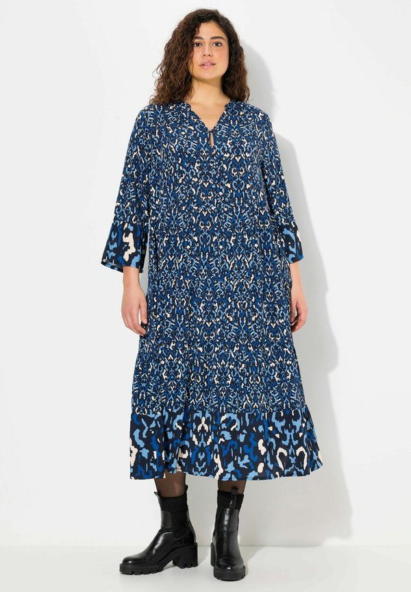 GEOMETRIC PRINT 3/4 SLEEVE - Freizeitkleid