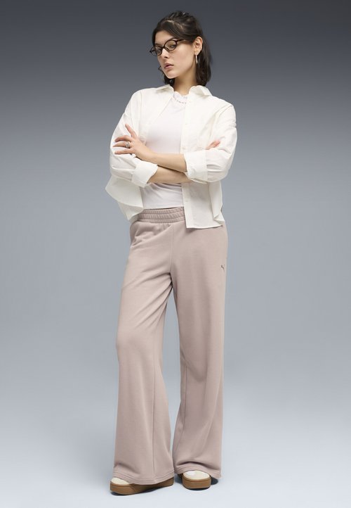 PUMA ESSENTIALS WEITEM BEIN - Trousers - rose latte — photo 2