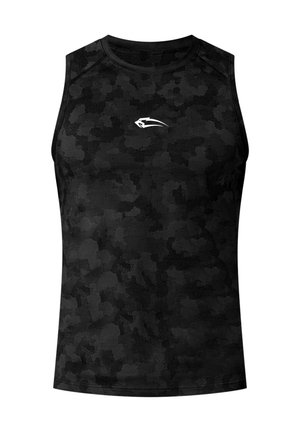 Smilodox, KOMPRESSION CAMO TANK TOP VAREK - Top - anthrazit schwarz