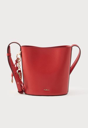 ROXIE MINI BUCKET BAG - Rankinė per petį - red