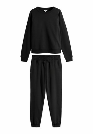 REGULAR FIT - 2 PIECE JOGGERS SET - Tuta - black