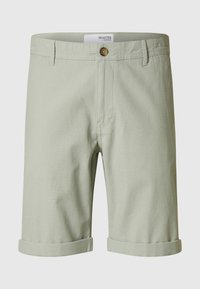 LUTON FLEX NOOS - Short - iceberg green detailw oatmeal