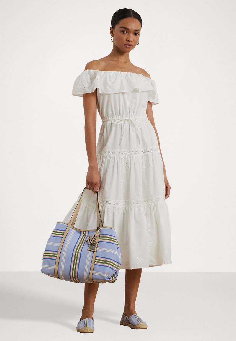 lauren ralph lauren eyelet cotton voile dress Eyelet Cotton Voile Shirtdress (Women)
