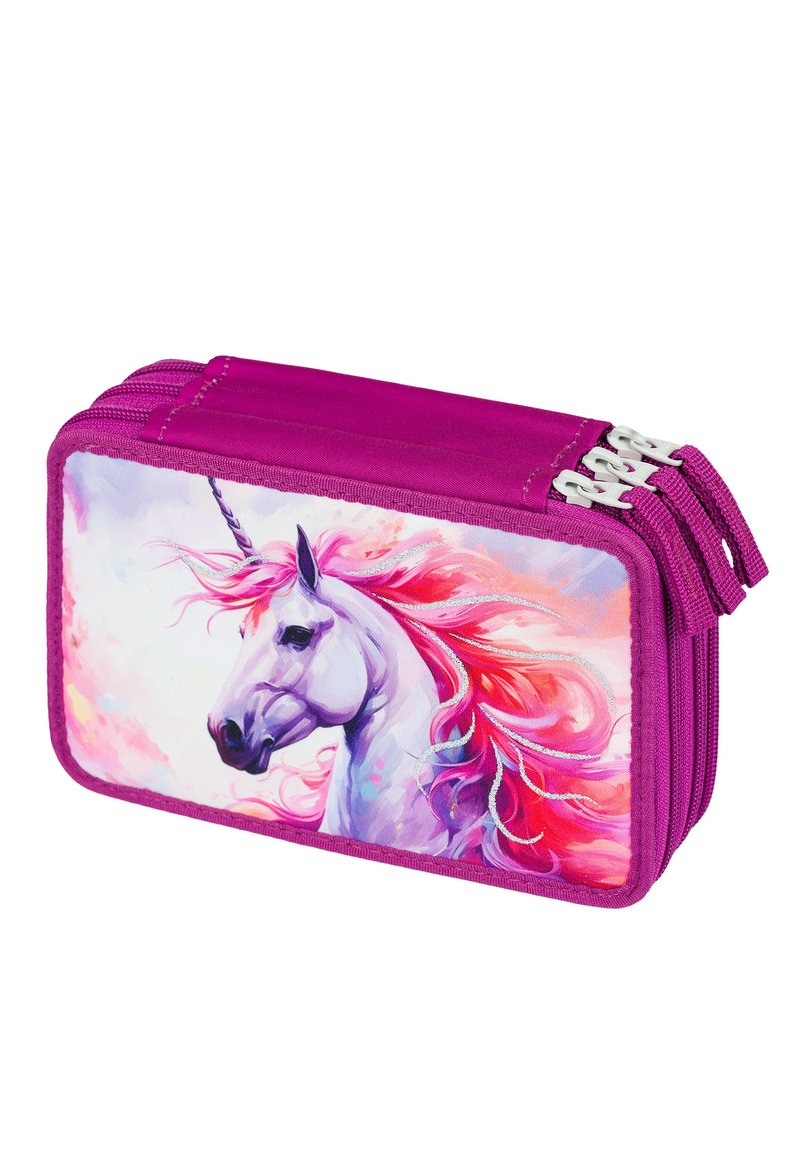 Baagl 3-FACH KÖNIGLICHE EINHORN - Pencil case - violett
