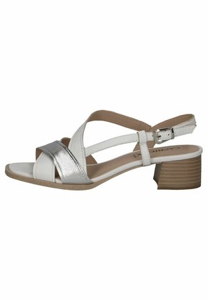 Caprice Sandales - white comb