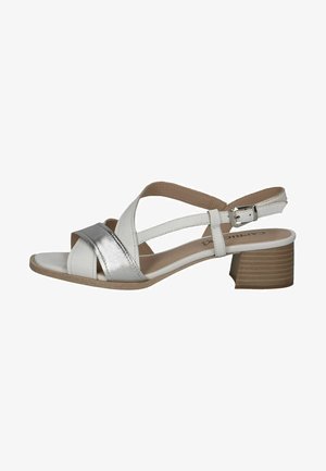 Caprice Sandales - white comb