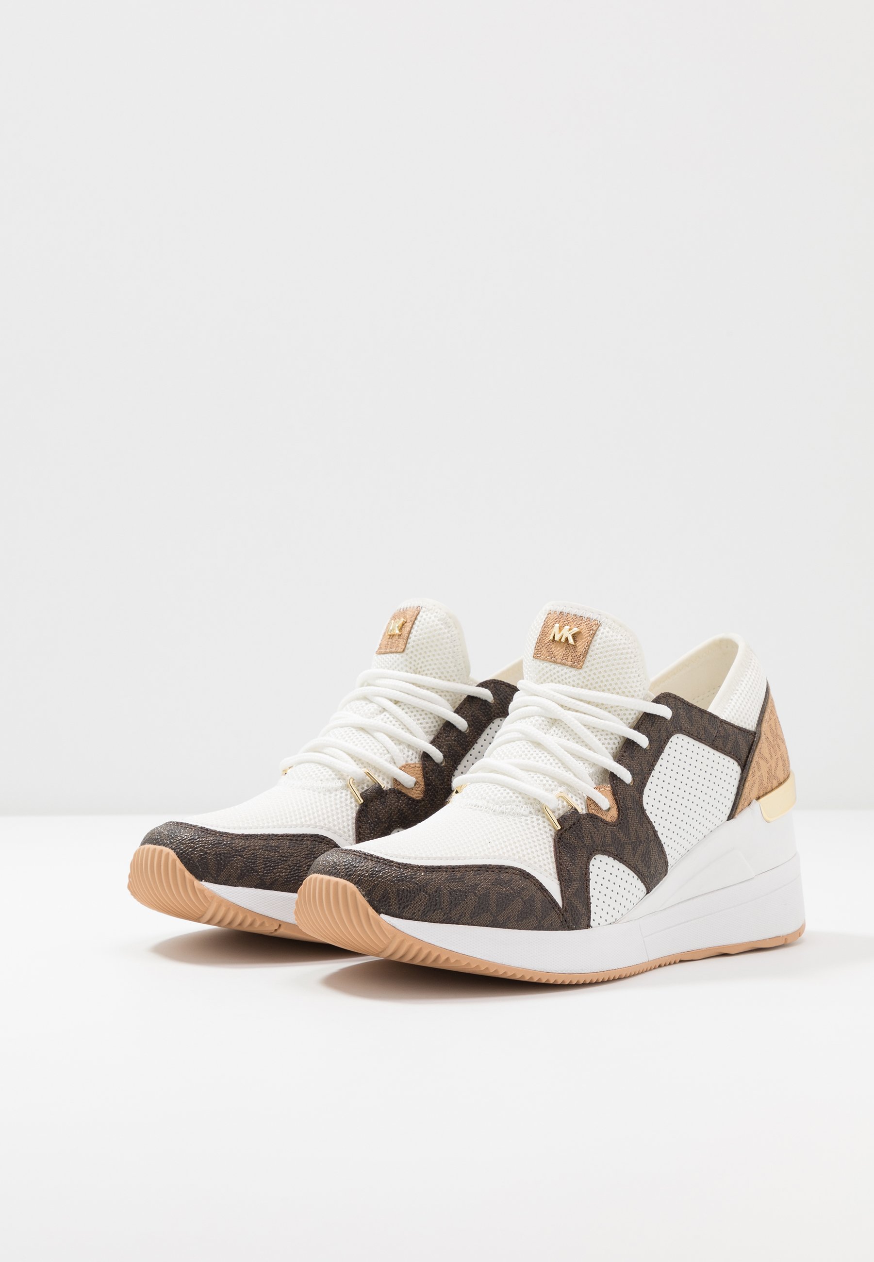 LIV TRAINER Sneakers optic whitebrown LIV TRAINER Sneakers optic whitebrown