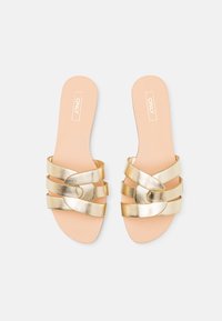 ONLY SHOES Platt slip-in - gold-coloured