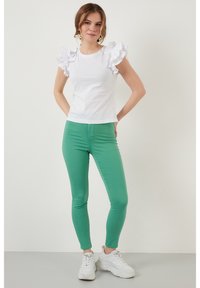 LELA Triko s potiskem - white