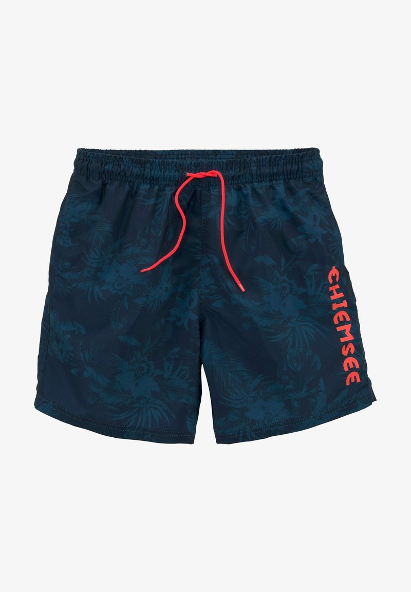 Chiemsee Badeshorts - marine bedruckt