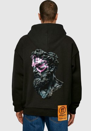 Forgotten Faces RELICT OF TIME   - Kapuzenpullover - black