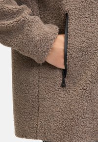 Gil Bret À CAPUCHE - Kurzmantel - braun melange